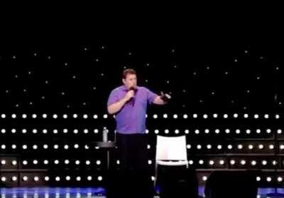 When you laugh at the wrong time