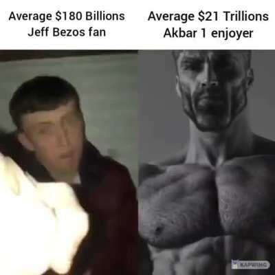 That man was worth x117 Jeff Bezos