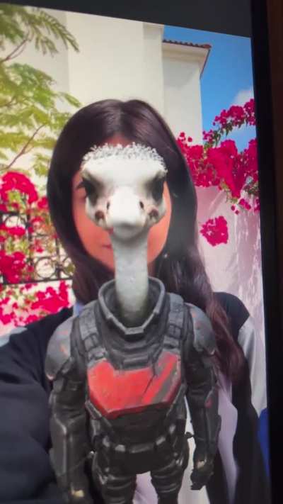 Face inset blending mouth into 3d character