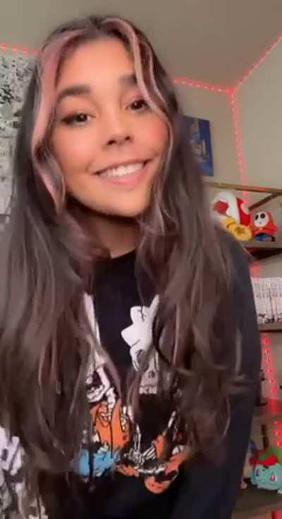 If you let me be your big tiddy goth gf then you have to fuck me raw…deal?