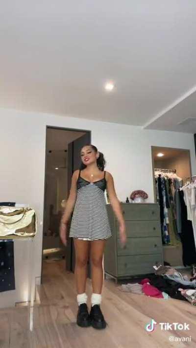 Avani showing them off