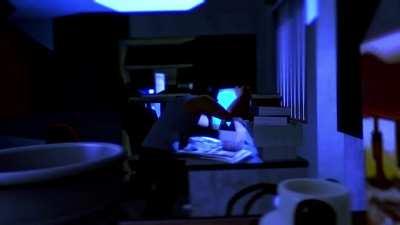 (My video) Demoman bestows a surprise gift upon Soldier's via mailbox