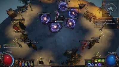 I had to go afk for an emergency, when i reestarted playing i found this.( A lot of maven orbs)