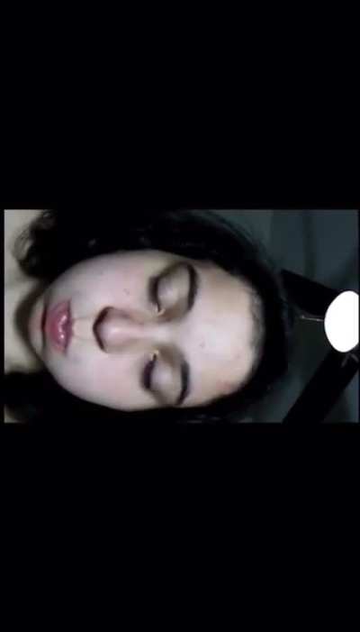 Beautiful Girl Swallowing