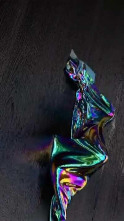 Sleepless under a space blanket