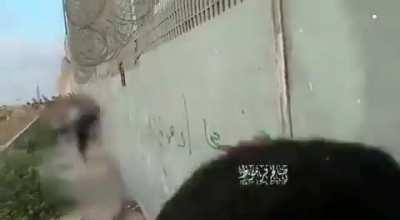 Palestinian shoots IDF soldier with pistol during protests. The soldier is in critical condition