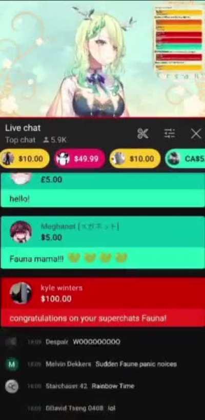 Let it rain, congrats on SC Fauna 🌿