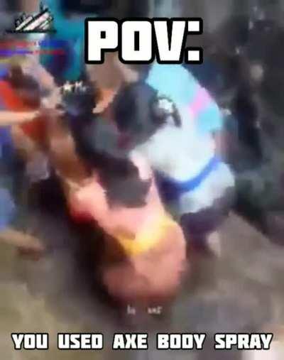 Axe body spray is real