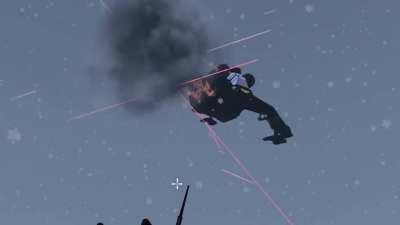 Ever wanted to see a Valkyrie get friendly fired by an entire squad of Guardsmen?