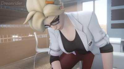 D.Va & Mercy, (Dreamrider3D)