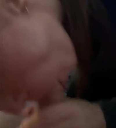 He came hard in my mouth