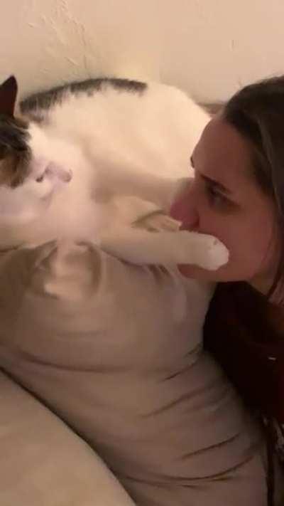 I was invading his personal bubble