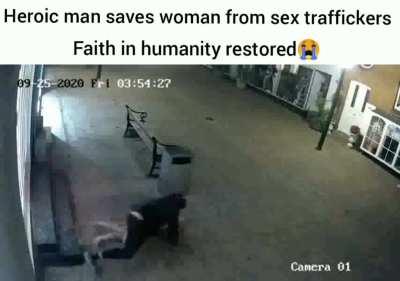 It's due to people like this humanity is still alive