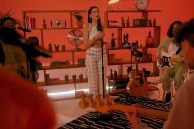 Tiny Desk Concert, performing “Don’t Start Now” December 2020