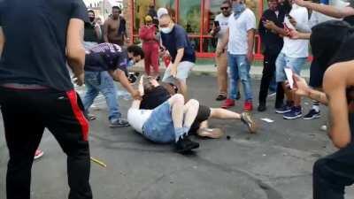 From the Minneapolis protest