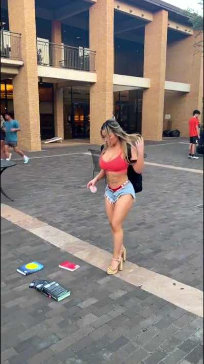 Now record her getting an education