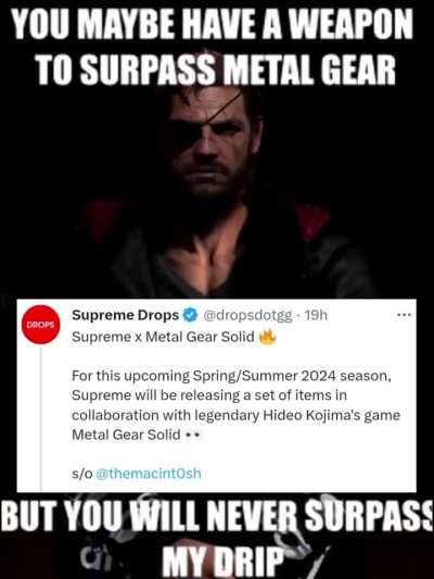 But you're so SUPREME