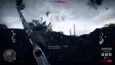 Battlefield 1 : Gotta Love Destroying a Tank with K Bullets