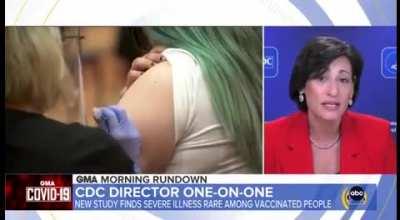 CDC Director states over 75% of COVID deaths had AT LEAST FOUR comorbidities