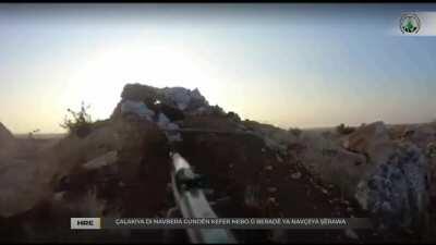 GoPro footage of HRE fighters storming and killing TFSA soldiers [June 21st, 2020]