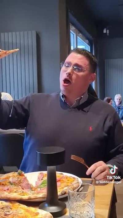 POV: You're an Opera singer in a restaurant