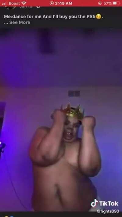 Barbie in the Nutcracker Mouse King looking ass