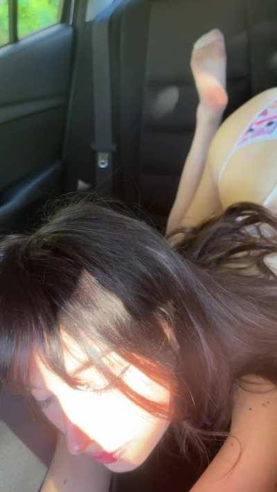 Did my petite body made it throb?