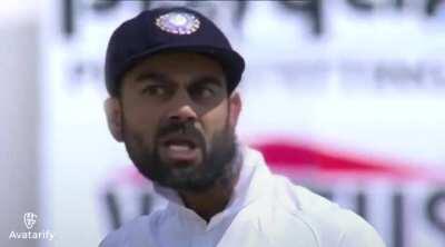 Virat Kohli ahead of pink ball test