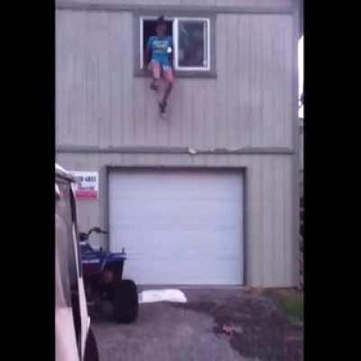 *Slide whistle* *splat*