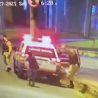 Not even undercovered cop..