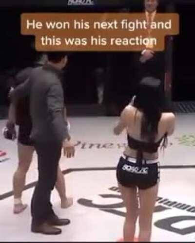 This guy will be traumatized for the rest of his life