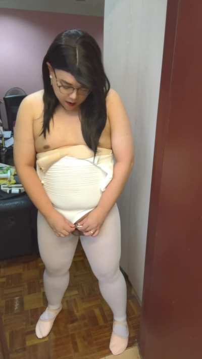 Locking up before ballet class.