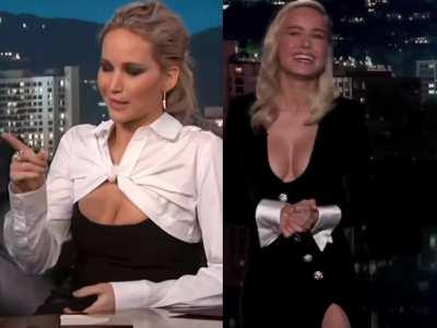 Jennifer Lawrence & Brie Larson should present more talk shows