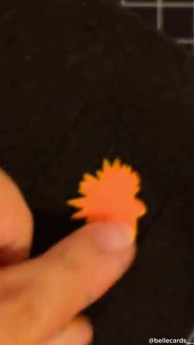 3D Card creation process