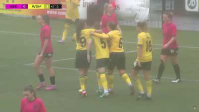 Aberystwyth Women 0 - [3] Wrexham Women - Jodie Bartle 46'