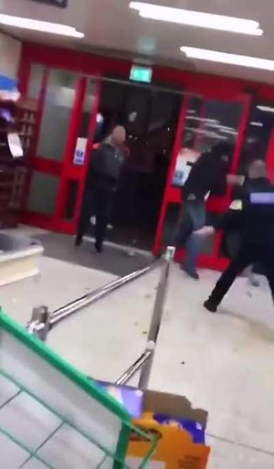 Frozen food fight in that place mums go to...