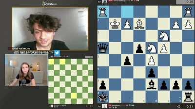 Chess streamer awkwardly suggests his opponent should go on a date with him because "chat" wants it