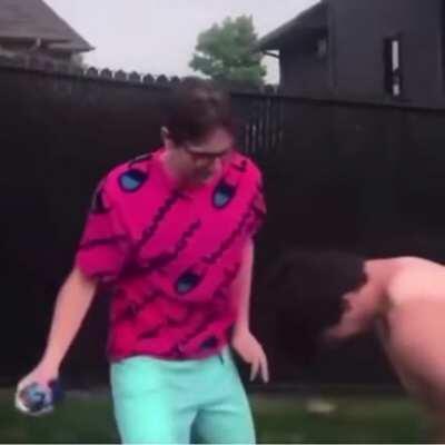 HMFT after I let my friend smash a beer can against my mouth