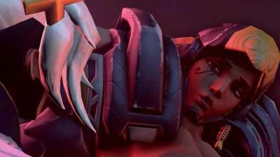 Mercy x Pharah ( Dominothecat ) [overwatch]