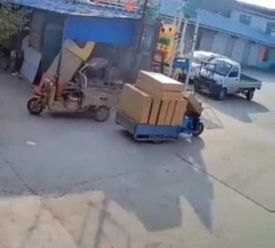 I have deliveries to make, bye