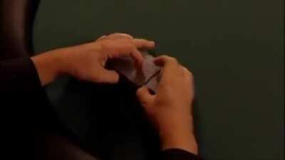 False shuffling a deck of cards