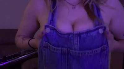 Wanna Unbuckle My Overalls? (OC)