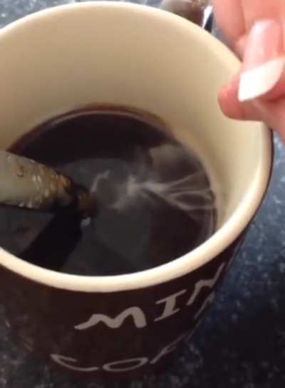 Milk 🍼🥛 coffee ☕😋👅