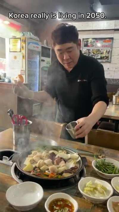 Interesting food presentation