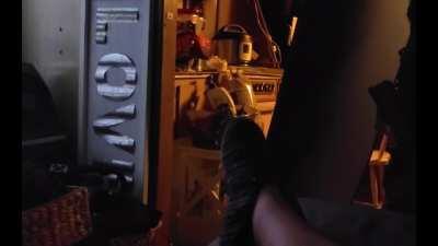 Laying in bed in my comfy trailer, listening to the loudest rain storm I've heard in California in the last two decades.