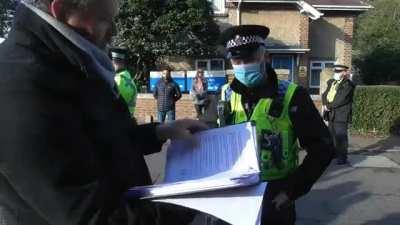 THE POLICE WILL BE ARRESTED AS COMPLICIT IF THEY DON'T CLOSE DOWN 