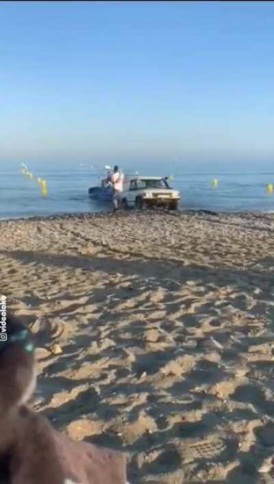 How not to launch your boat