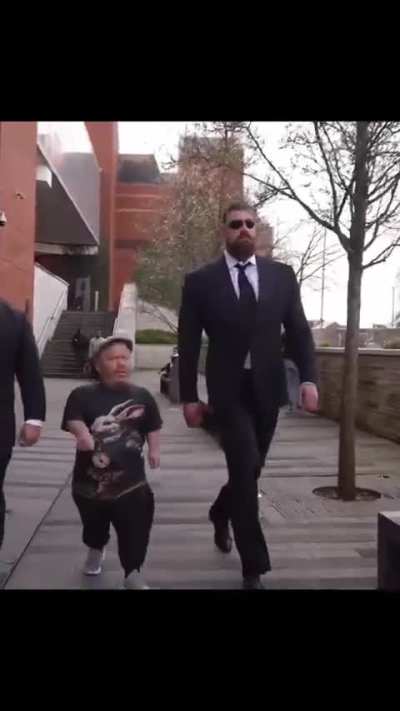 For a moment, he was either the safest person or the one in the greatest danger.