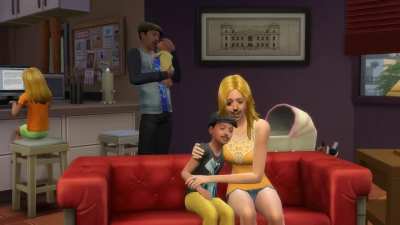 The Sims 4 trailer but everyone has my face