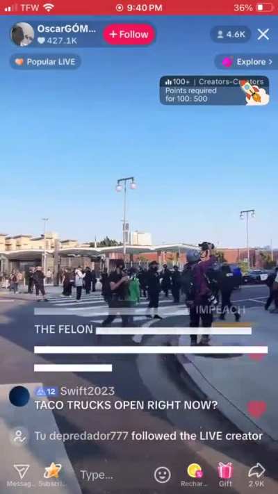 Cop abuses his authority on innocent protester